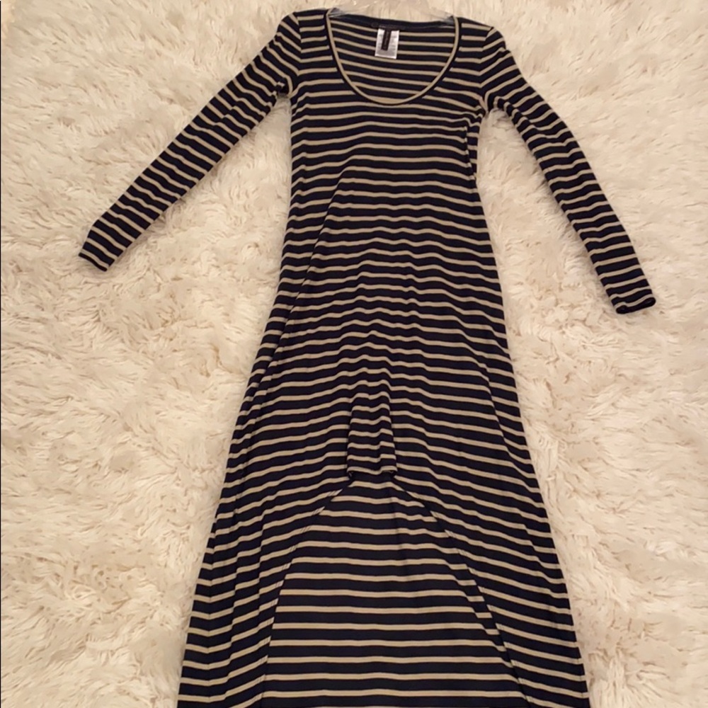 Like new BCBG Max Azria hi-low maxi dress